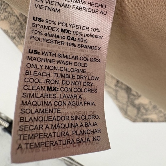 CHICO’S Faux-Suede Snake-Print Topper - Picture 15 of 15